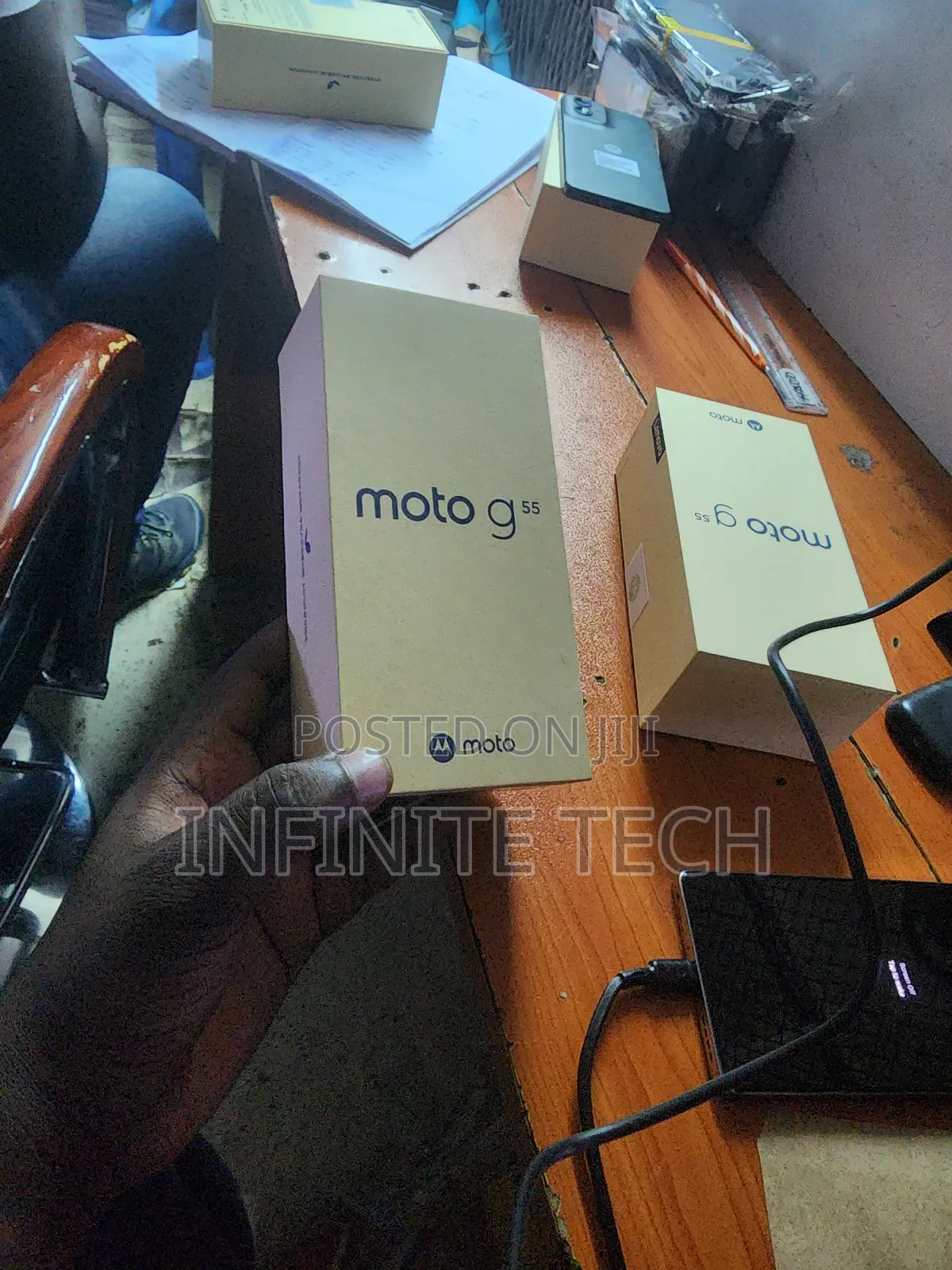 New Motorola Moto G55 256 GB Black