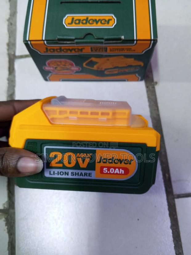 Jadever 20v 5.0ah Lithium-Ion Battery Pack