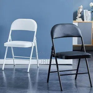 Mid-Back Chairs : Portable Folding Study Chair for Office Use