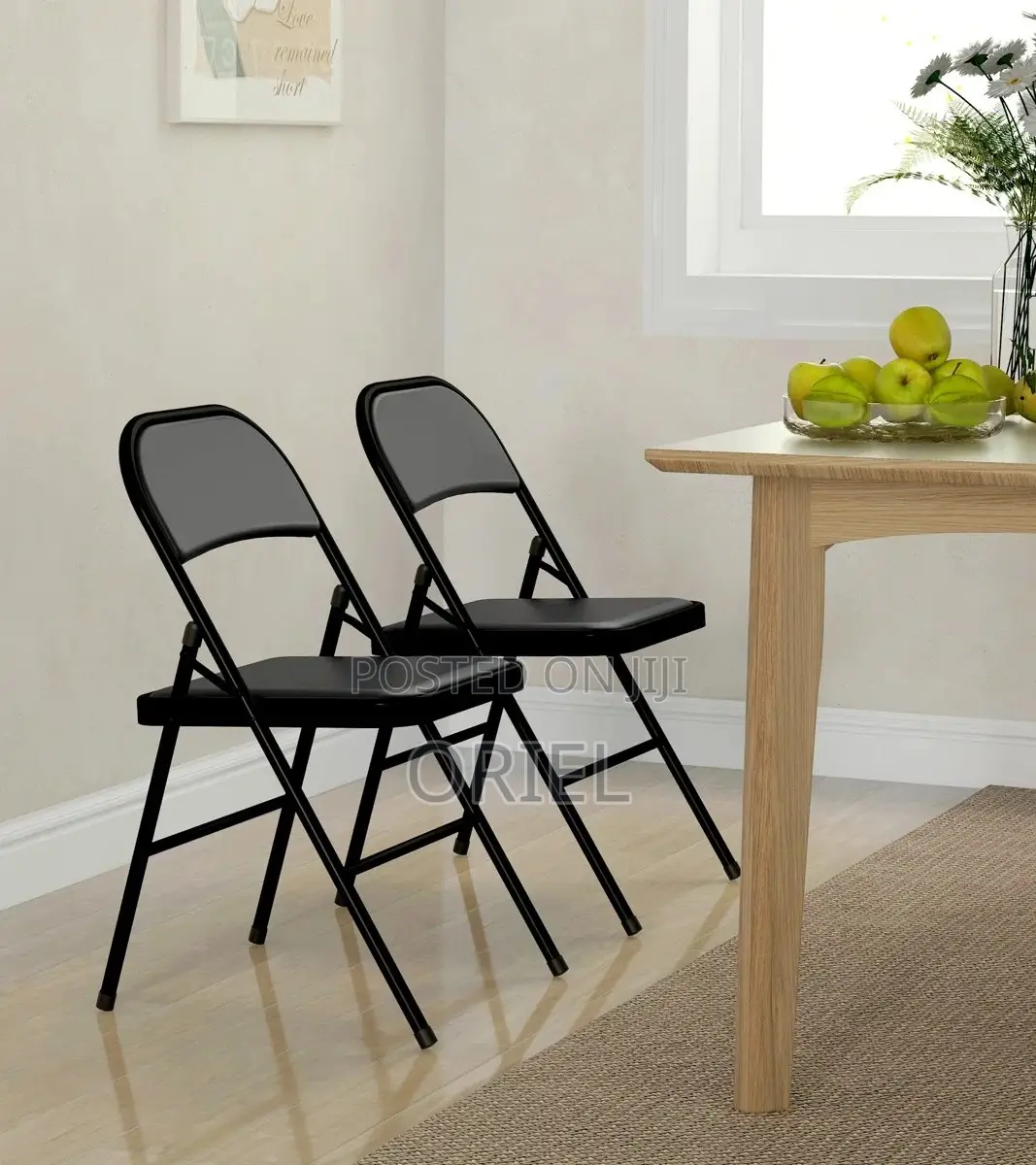 Mid-Back Chairs : Portable Folding Study Chair for Office Use