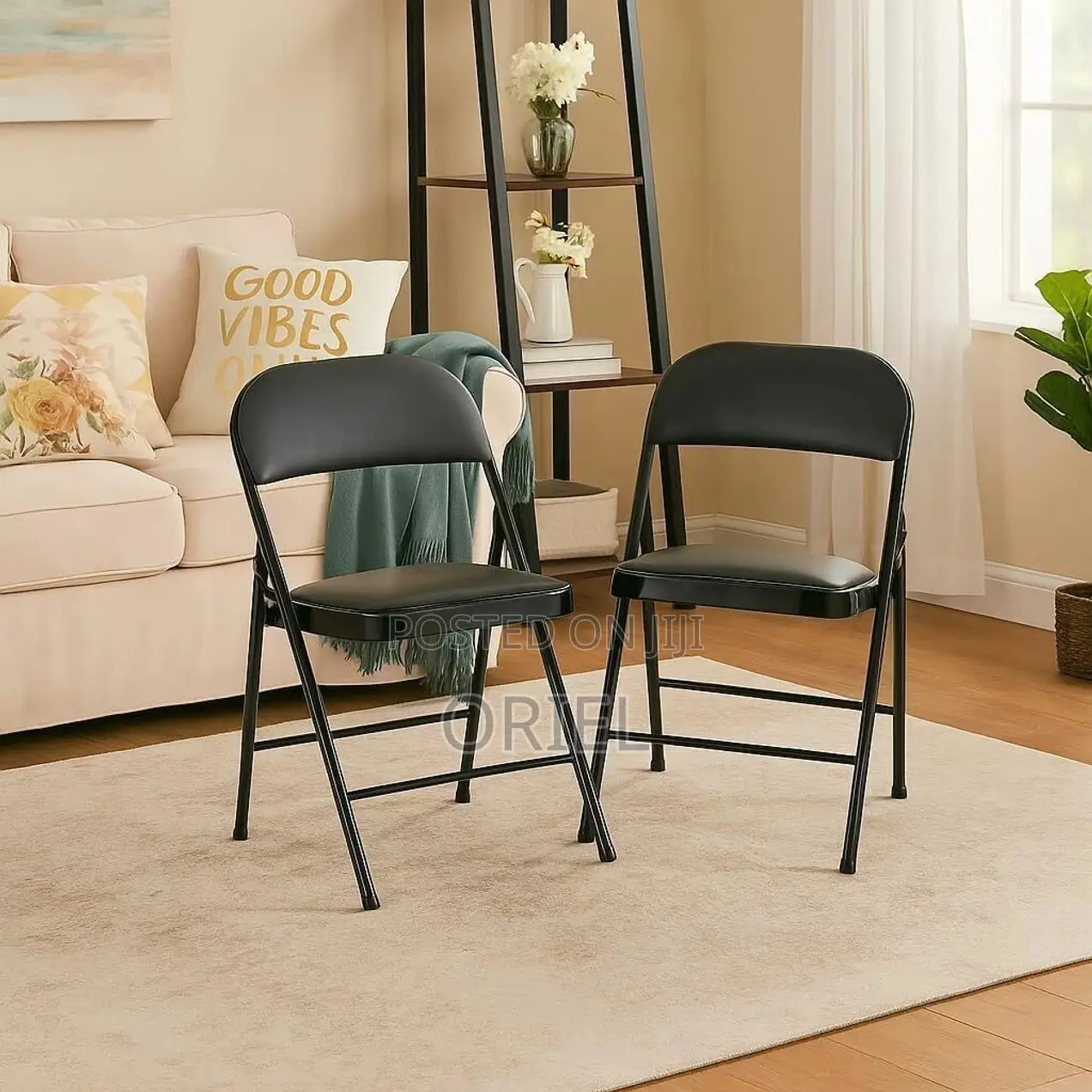 Mid-Back Chairs : Portable Folding Study Chair for Office Use