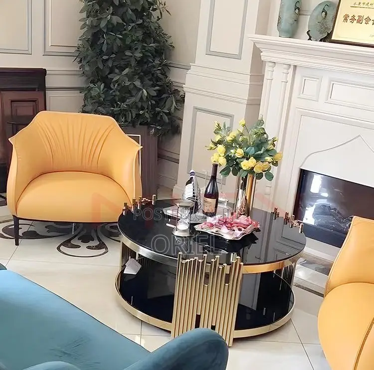 Coffee Tables : Marble Top Office Lounge Center Table