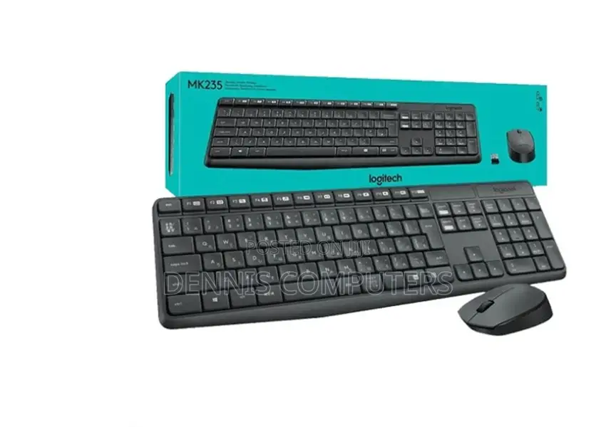 Logitech Mk235 Wireless Keyboard And Mouse Combo