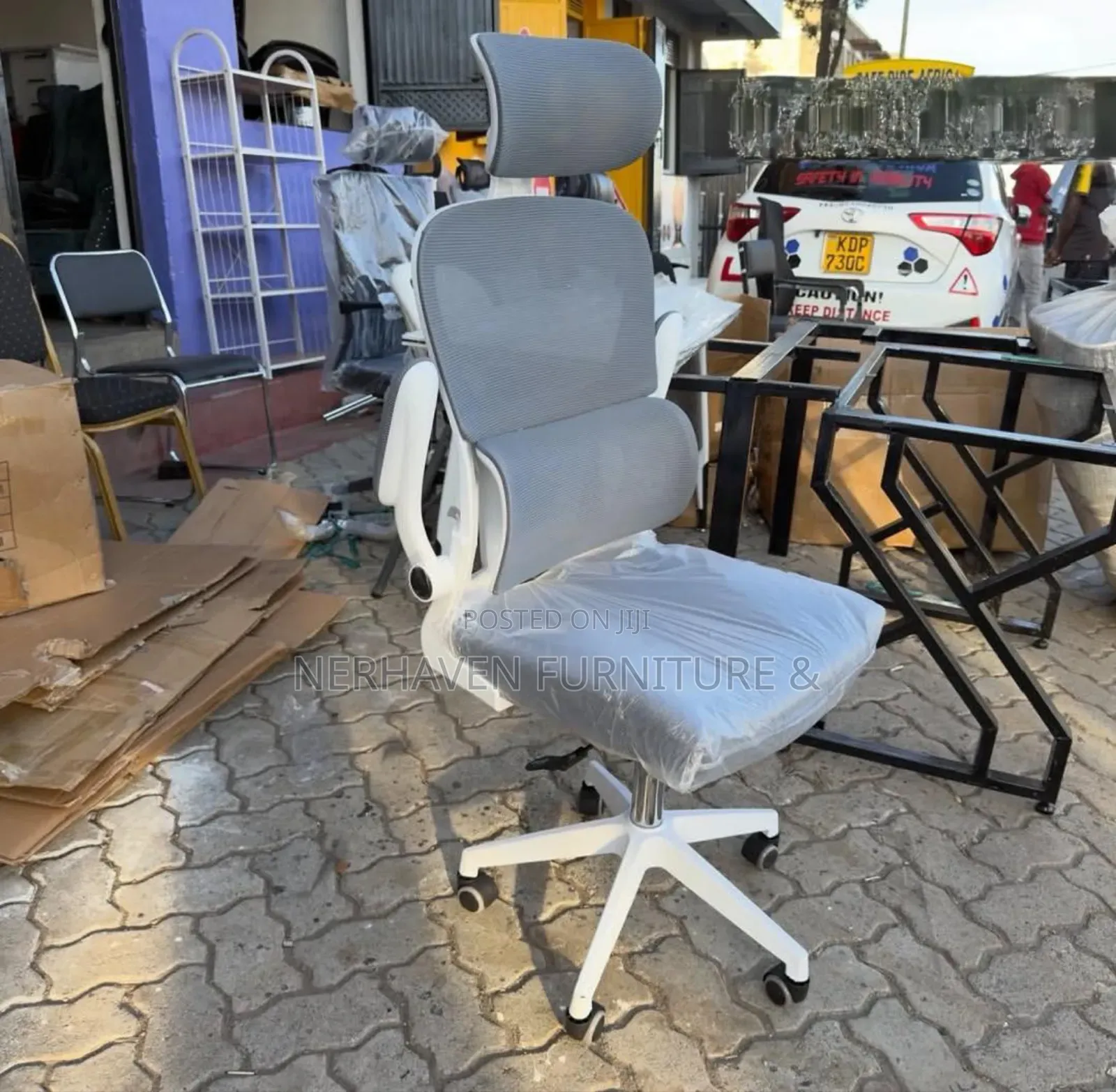 Premium Ergonomic Chair With Adjustable Flip Arms