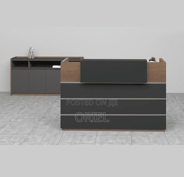 Reception Desks : 1.8-Meter Minimalist Office Reception Desk - thumbnail 3