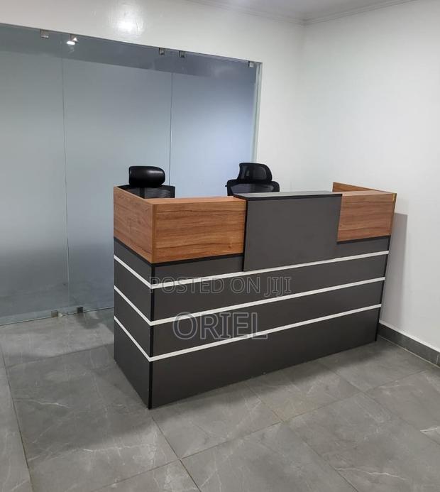 Reception Desks : 1.8-Meter Minimalist Office Reception Desk - thumbnail 5