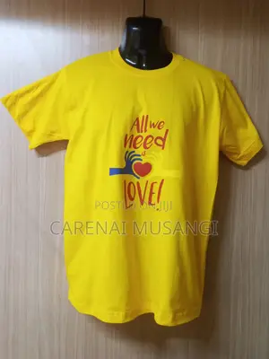 Durable Pure Cotton Round Neck T-Shirts