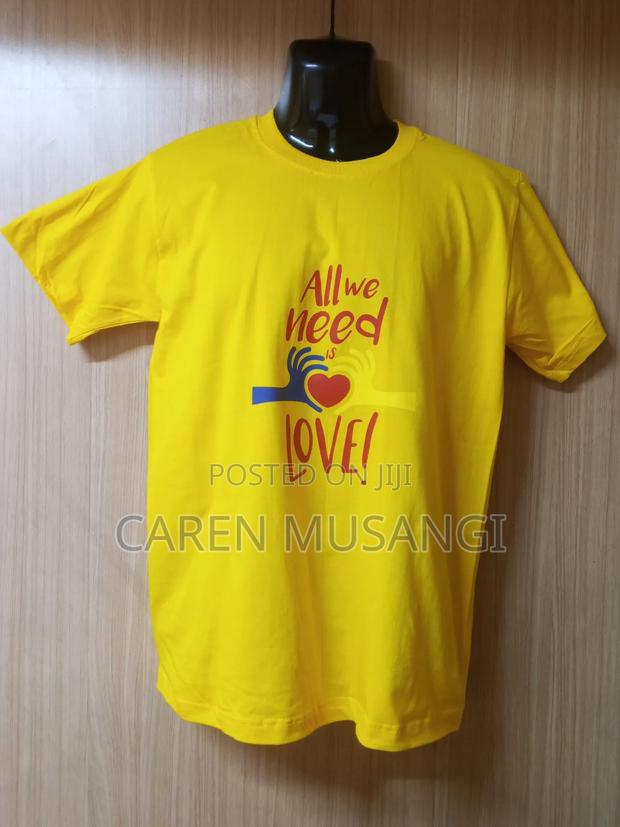 Durable Pure Cotton Round Neck T-Shirts