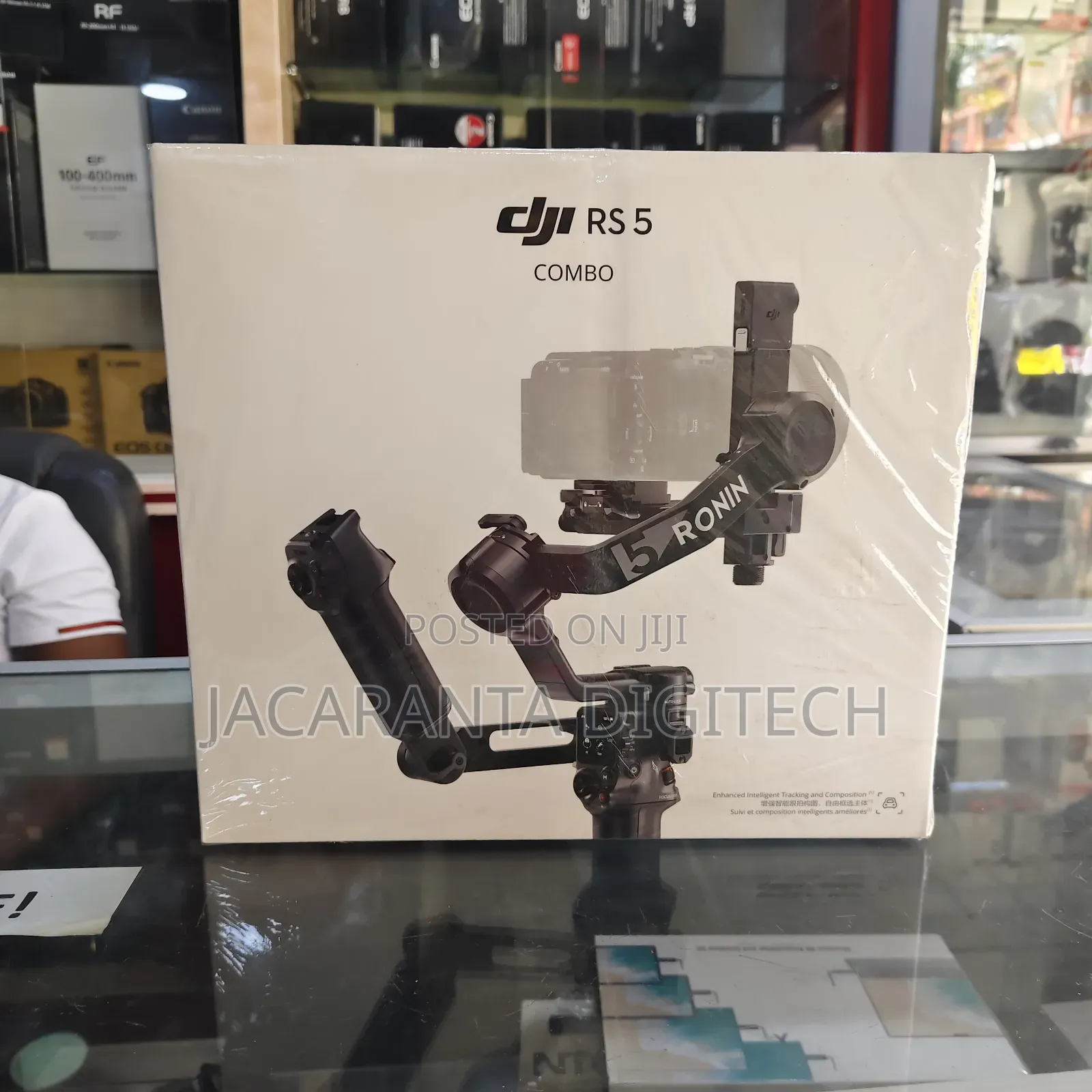 Dji Rs 5 Gimbal Combo Kit With Ai Tracking Module And Briefcase Handle