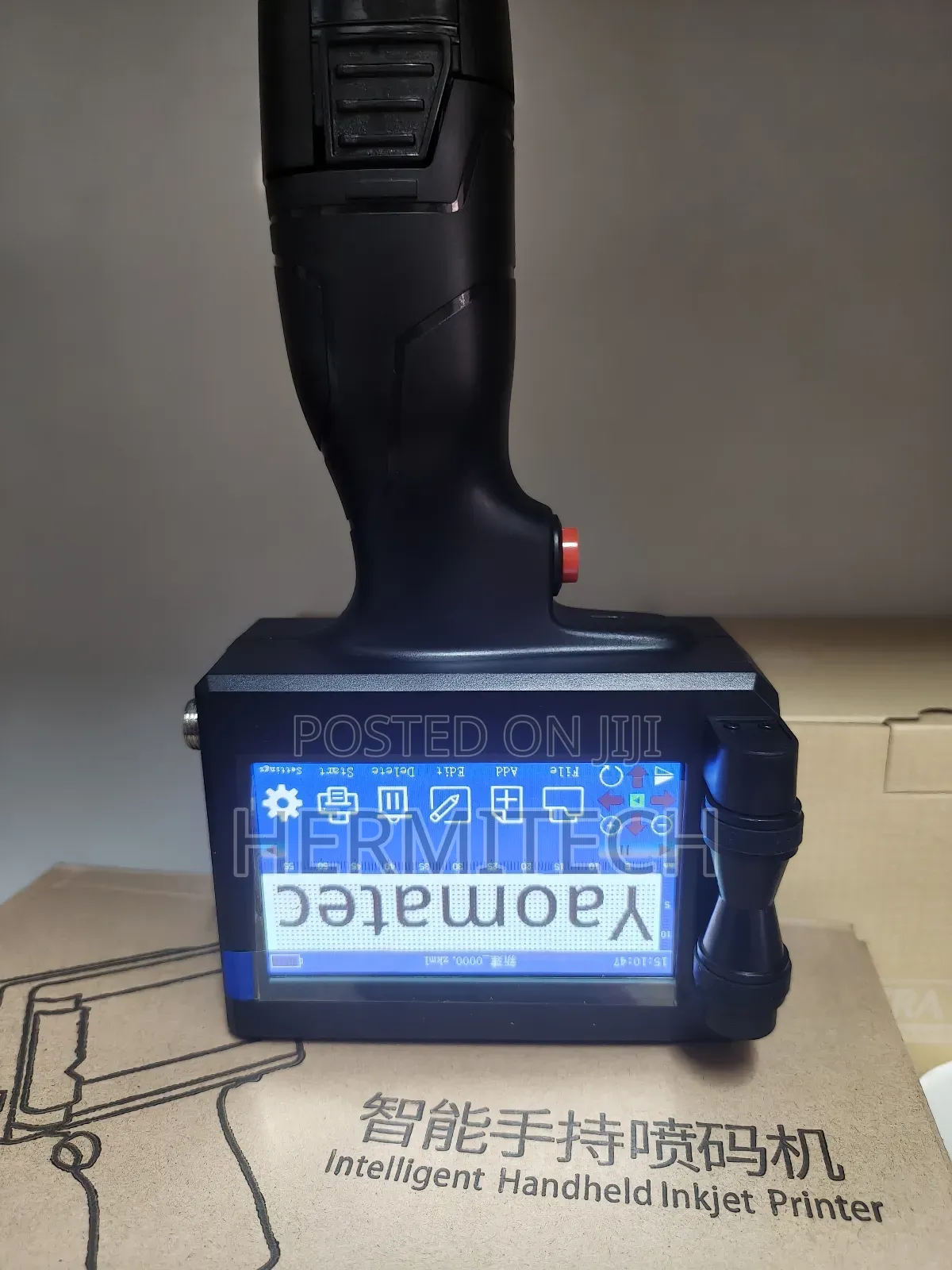 Manual Handheld Inkjet Printer Coding Machine for Labelling Products