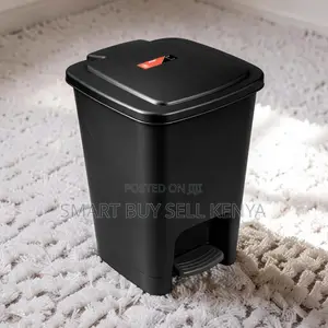 Non-Slip Pedal 30l Step Pedal Waste Garbage Dust Bin