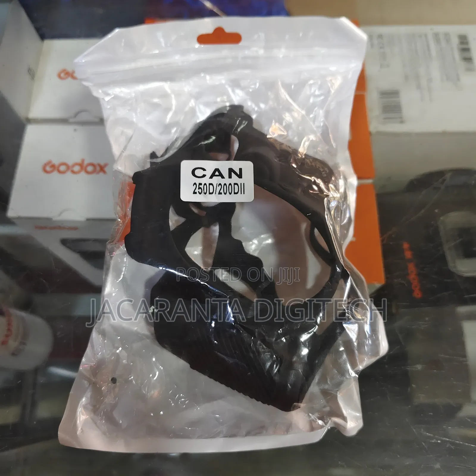 Silicone Protection Cover for Canon 250d/200d (Black)