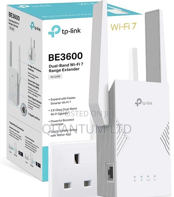 Tp-Link Be3600 Dual-Band Wi-Fi 7 Range Extender - Tl-Re225be