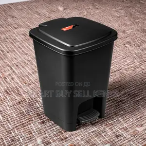 Easy Clean 30l Step Pedal Waste Garbage Dust Bin