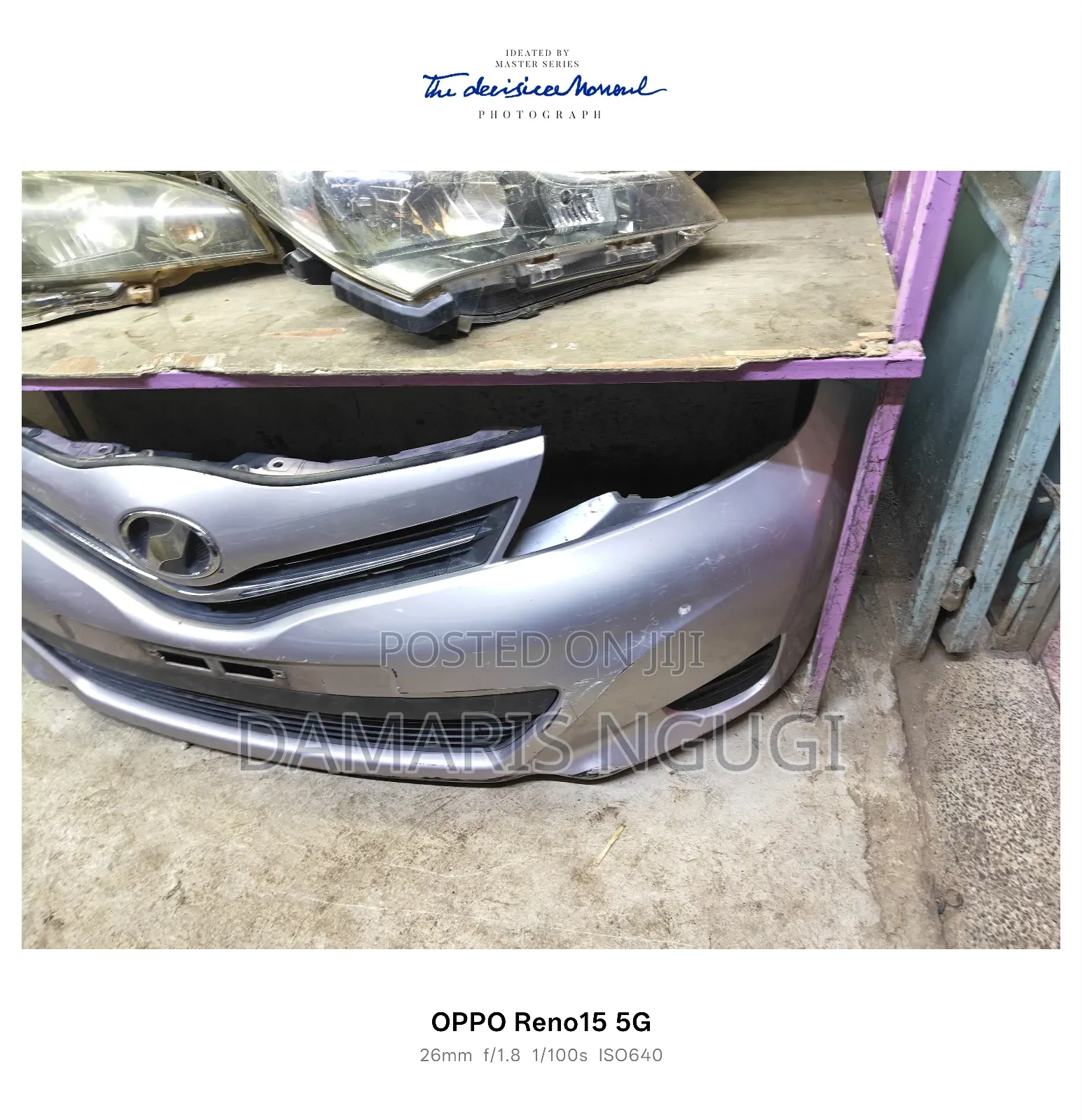 Jewella Front Bumper 2012/2013