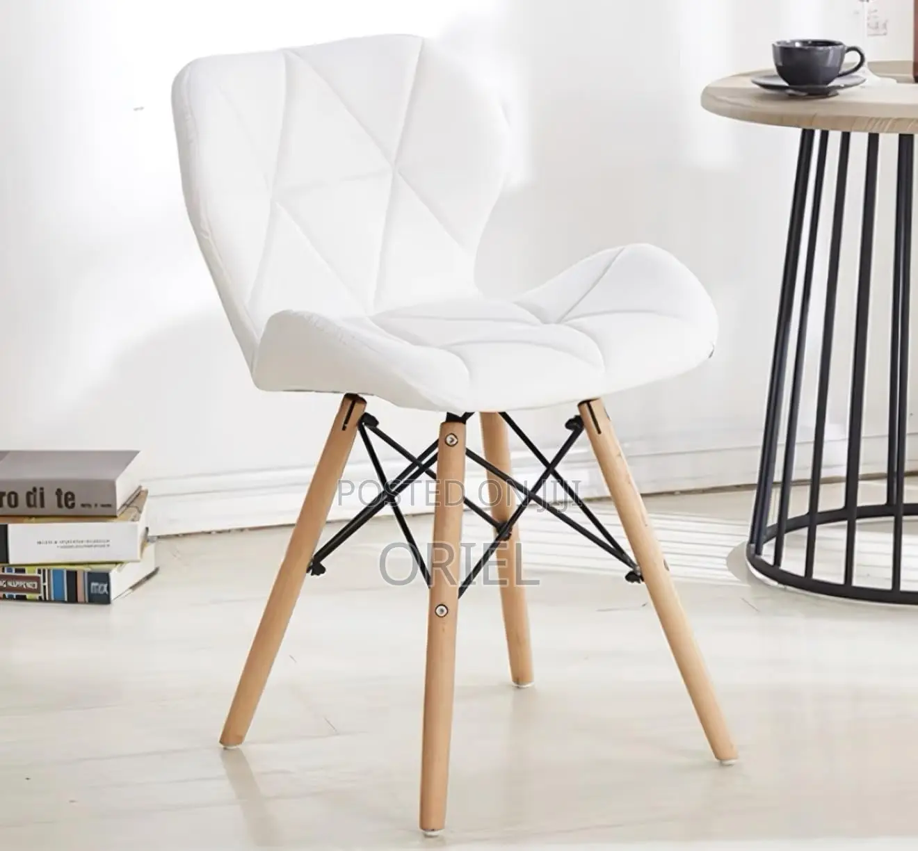 Home Chairs : Eames-Inspired Dining Living Chair