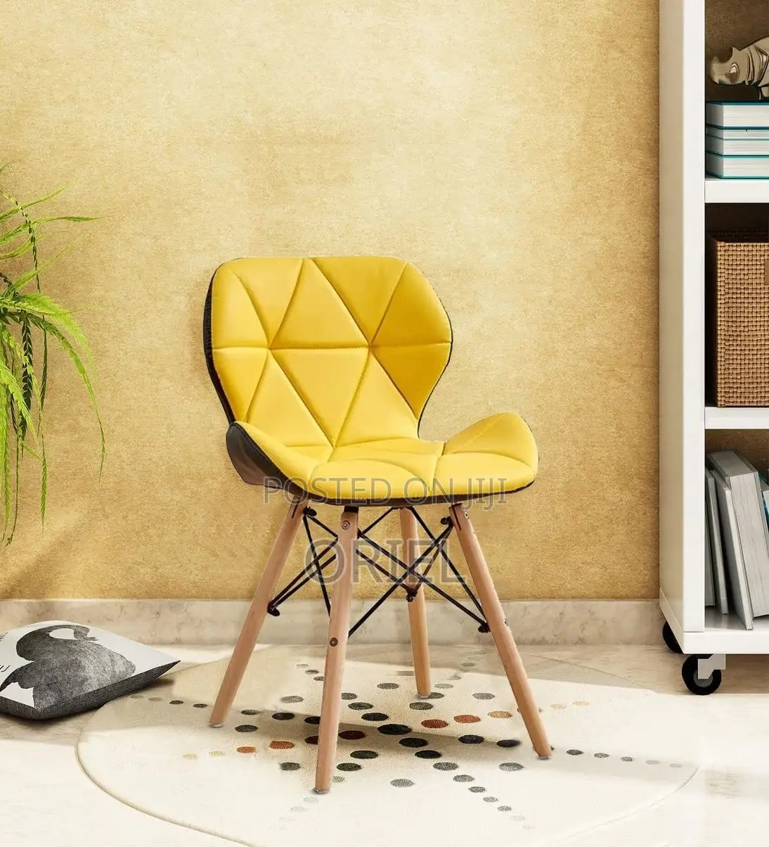 Home Chairs : Eames-Inspired Dining Living Chair