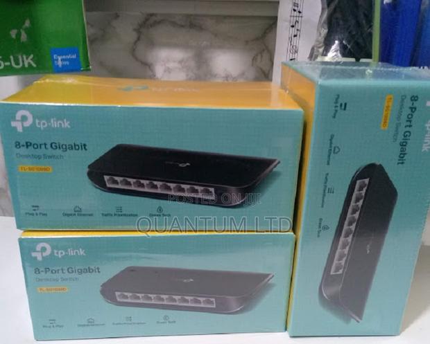 Tp-Link 8-Portmbps Gigabit Desktop Switch - Tl-Ls1008g