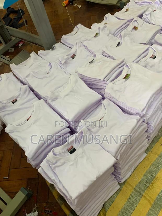 Durable Cotton Round Neck T-Shirts in Bulk - main view
