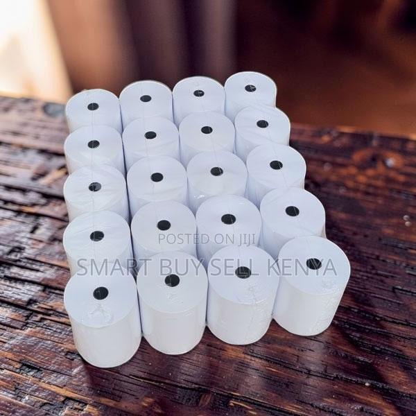 Durable Print 20 Pieces 80mm by 80mm by 13mm Thermal Paper Rolls