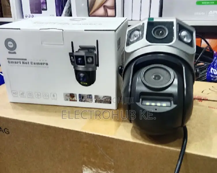 Premium Wifi CCTV Camera Dual Lens Wide Angle V380