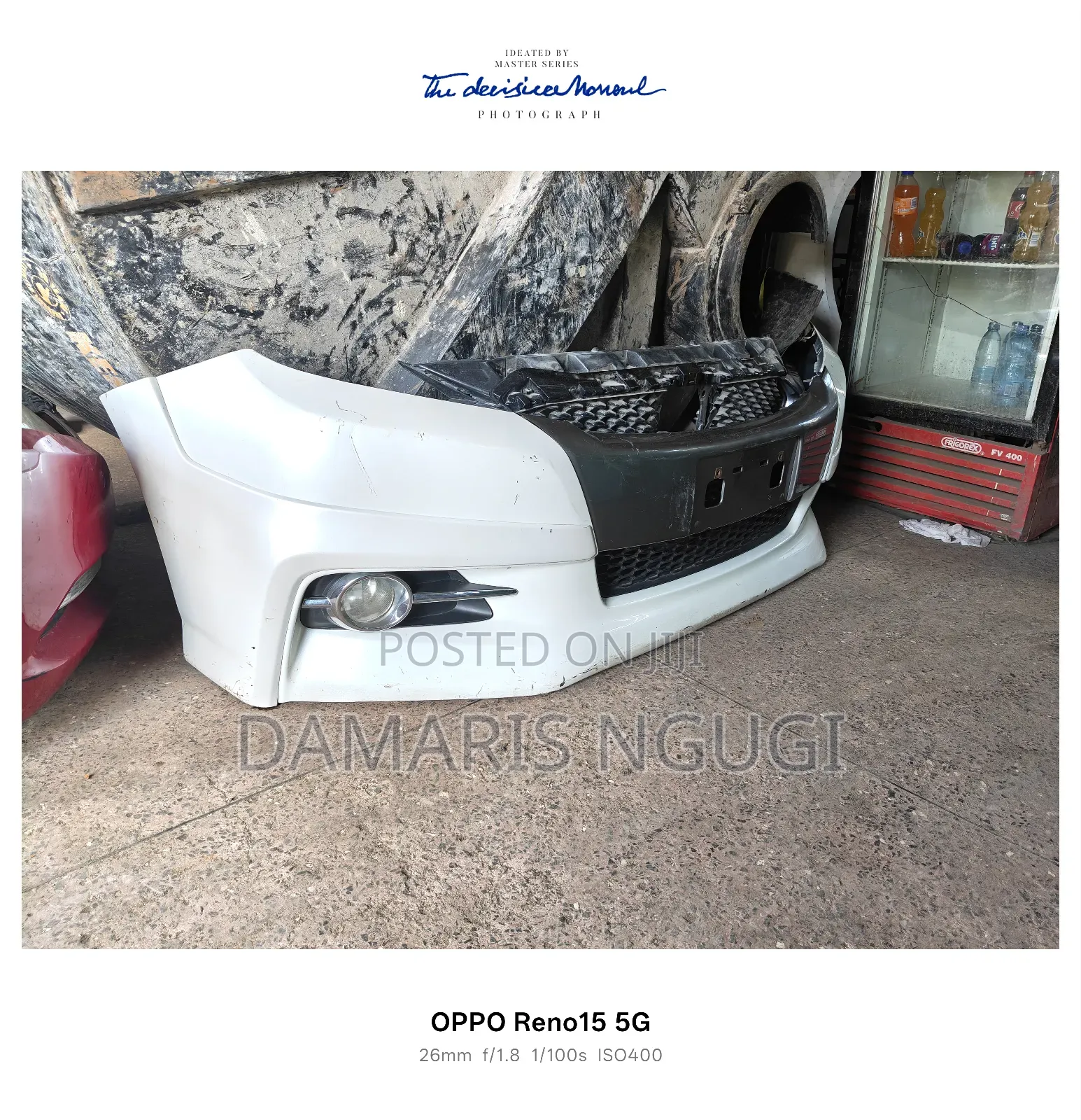 Wish Front Bumper 2015/2016