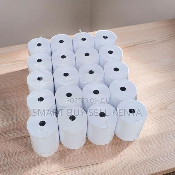 Reliable Supply 20 Pieces 80mm by 80mm by 13mm Thermal Paper Rolls