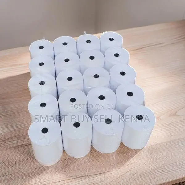 Reliable Supply 20 Pieces 80mm by 80mm by 13mm Thermal Paper Rolls