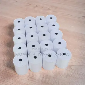 Smooth Finish 20 Pieces 80mm by 80mm by 13mm Thermal Paper Rolls