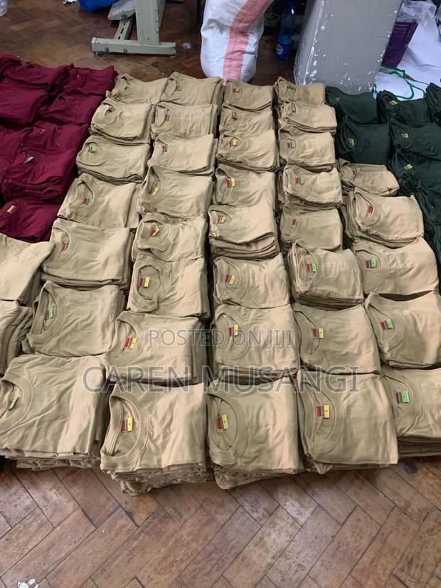 Classic Pure Cotton Round Neck T-Shirts in Bulk - thumbnail 2