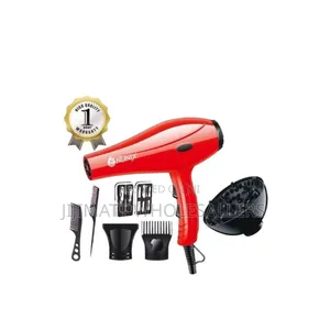Nunix Hd-01 2200w Hair Dryer With Accessories