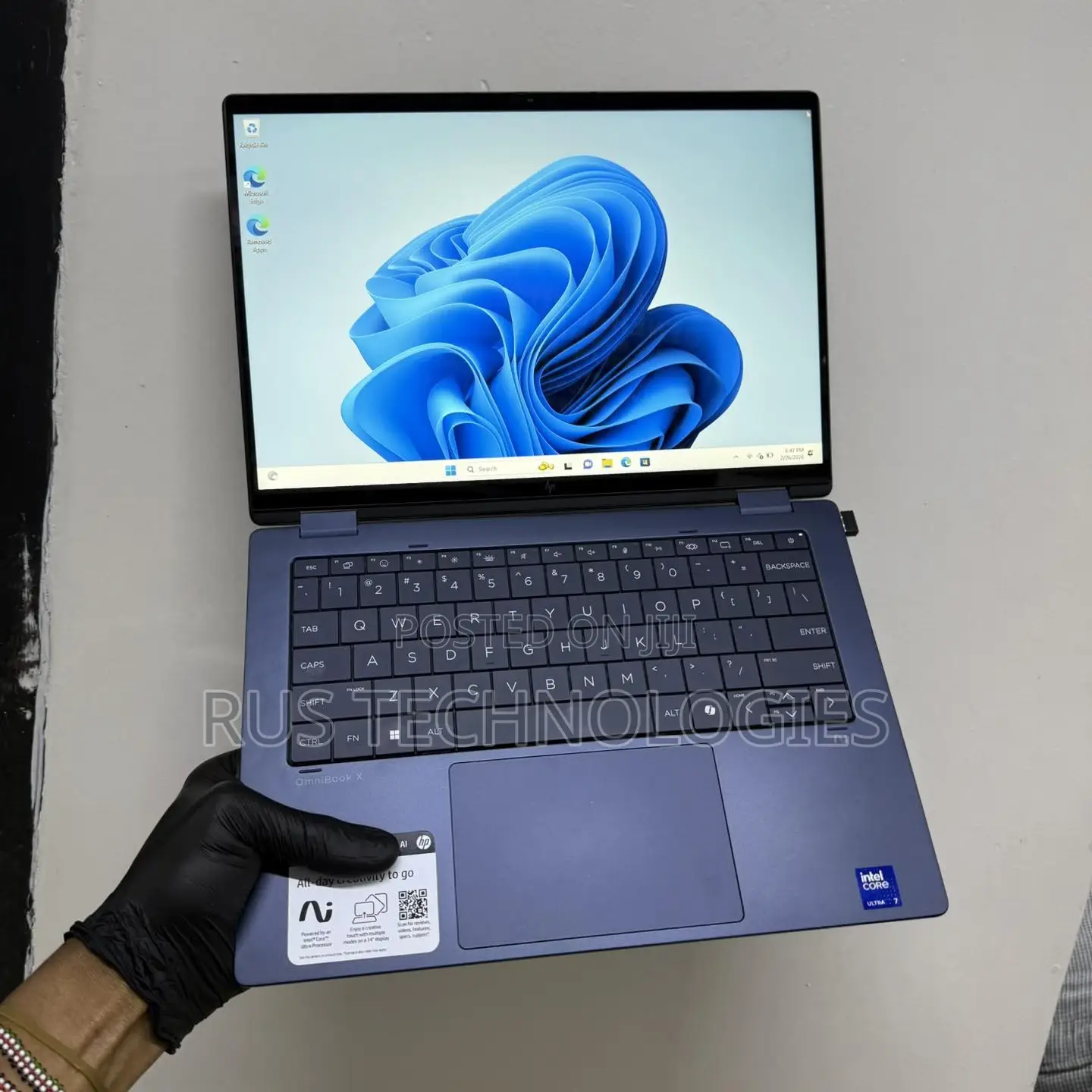 New Laptop HP OmniBook X Flip 14" 16GB Intel Core i7 SSD 1T