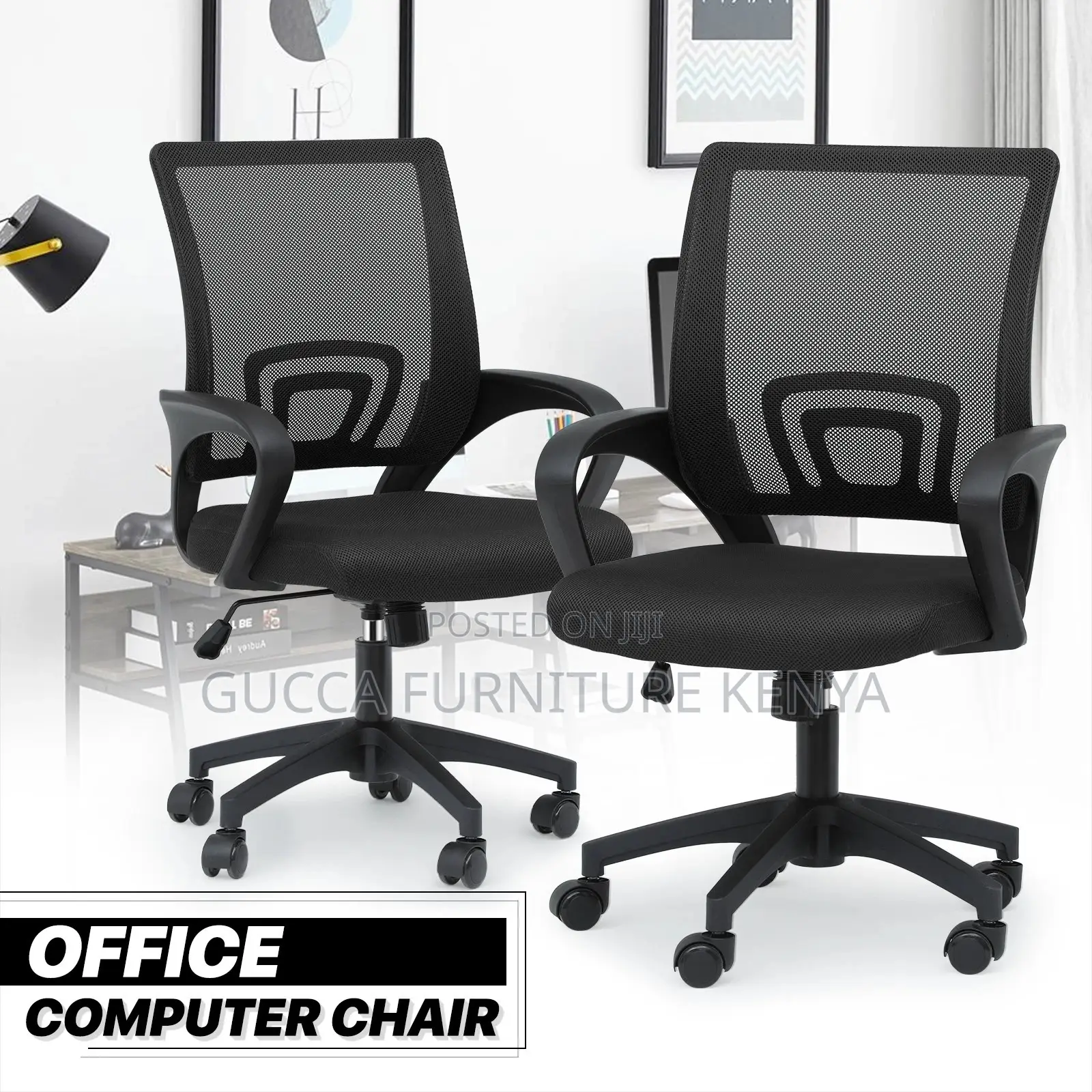 Mid Height Mesh Clerical Task Office Chair