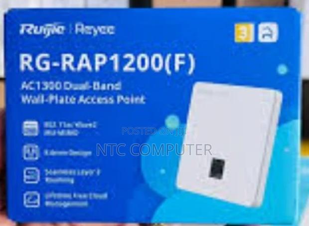 Ruijie Reyee Rg-Rap1200(F) Dual Band Wall Plate Access Point - main view