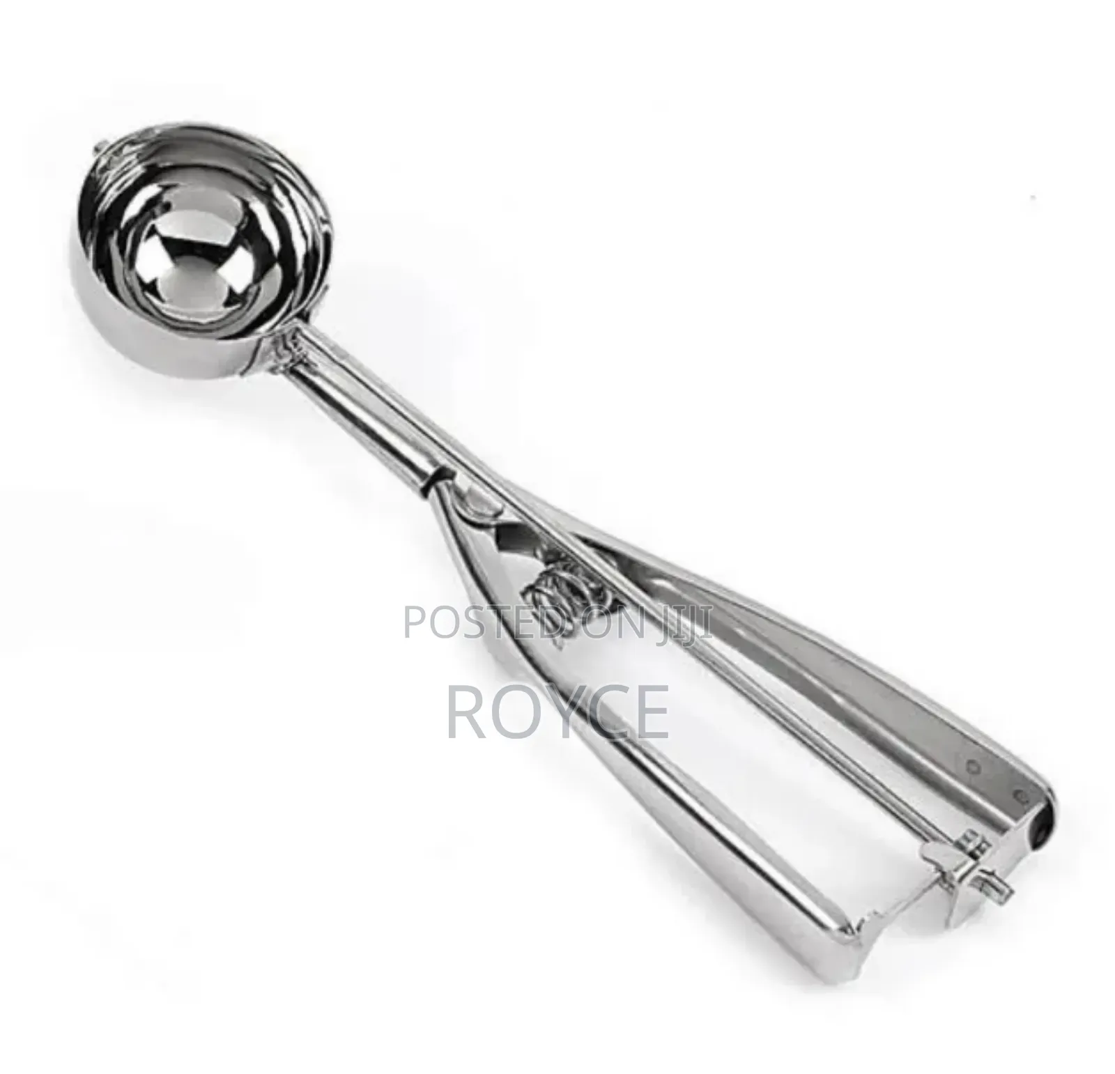 Ganesh Stainless Steel Ice Cream Scoop-70ml