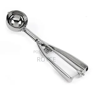 Ganesh Stainless Steel Ice Cream Scoop-70ml