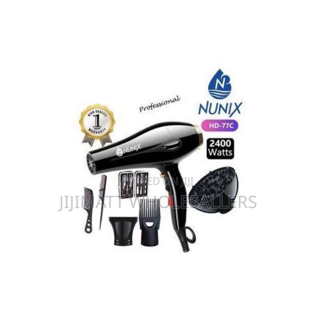Nunix Hd-77c Commercial Hair Dryer With Accessories