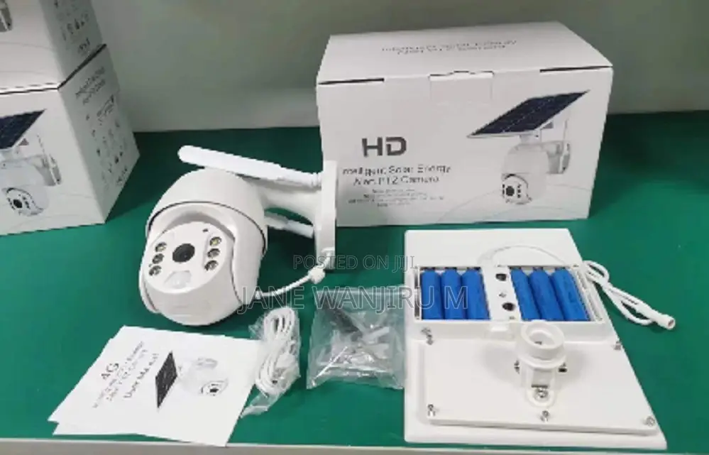New Wifi 4mp Single-Lens Solar PTZ Camera