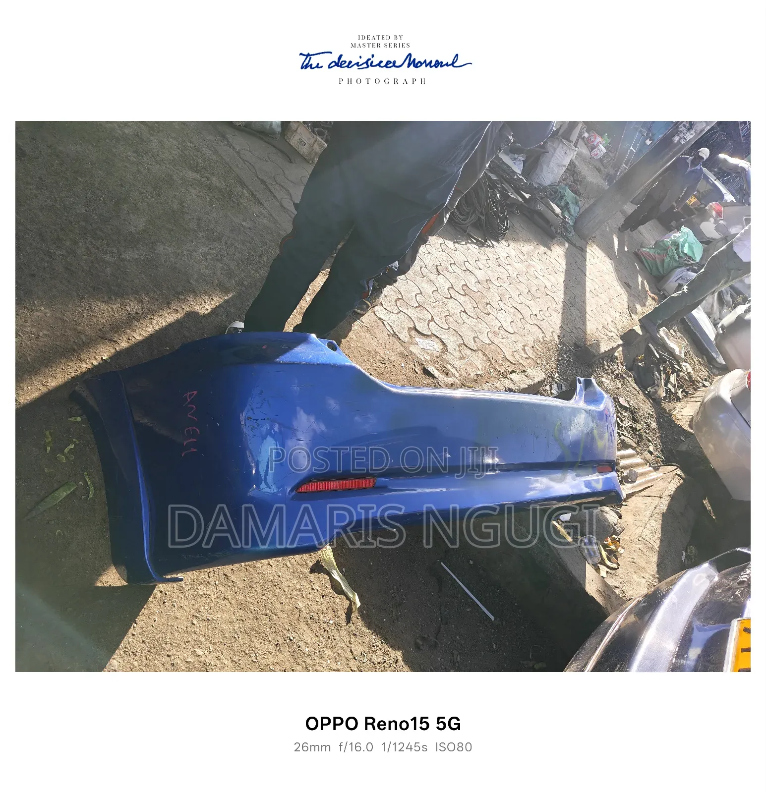 Wish Rear Bumper Old 2002-2003