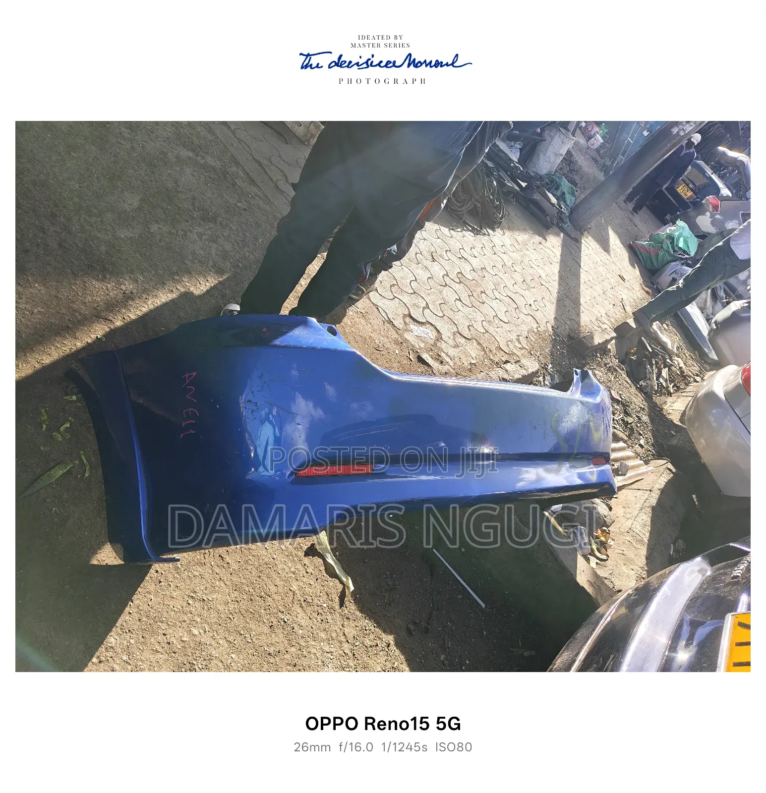 Wish Rear Bumper Old 2002-2003