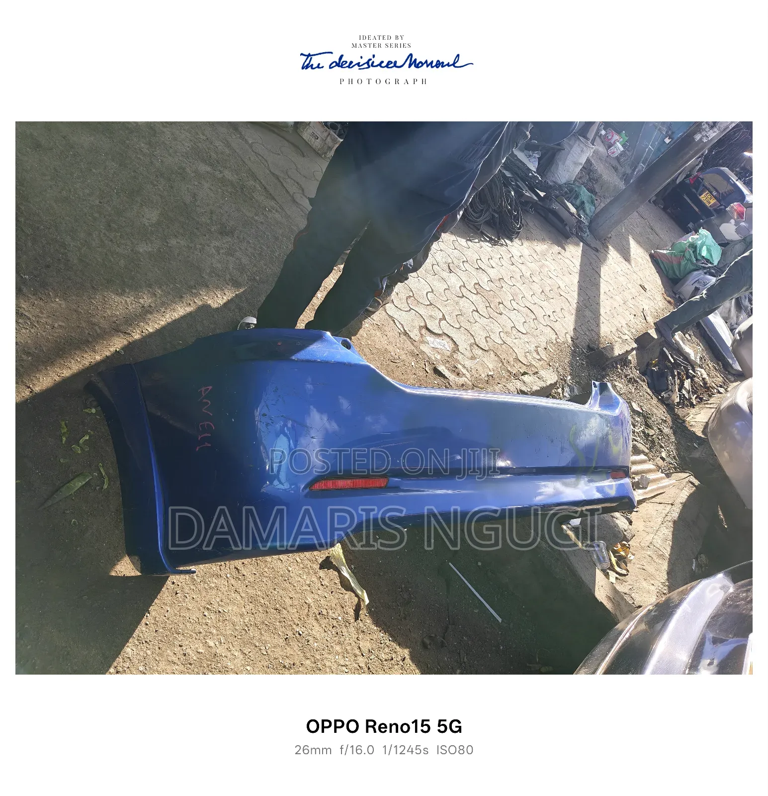 Wish Rear Bumper Old 2002-2003