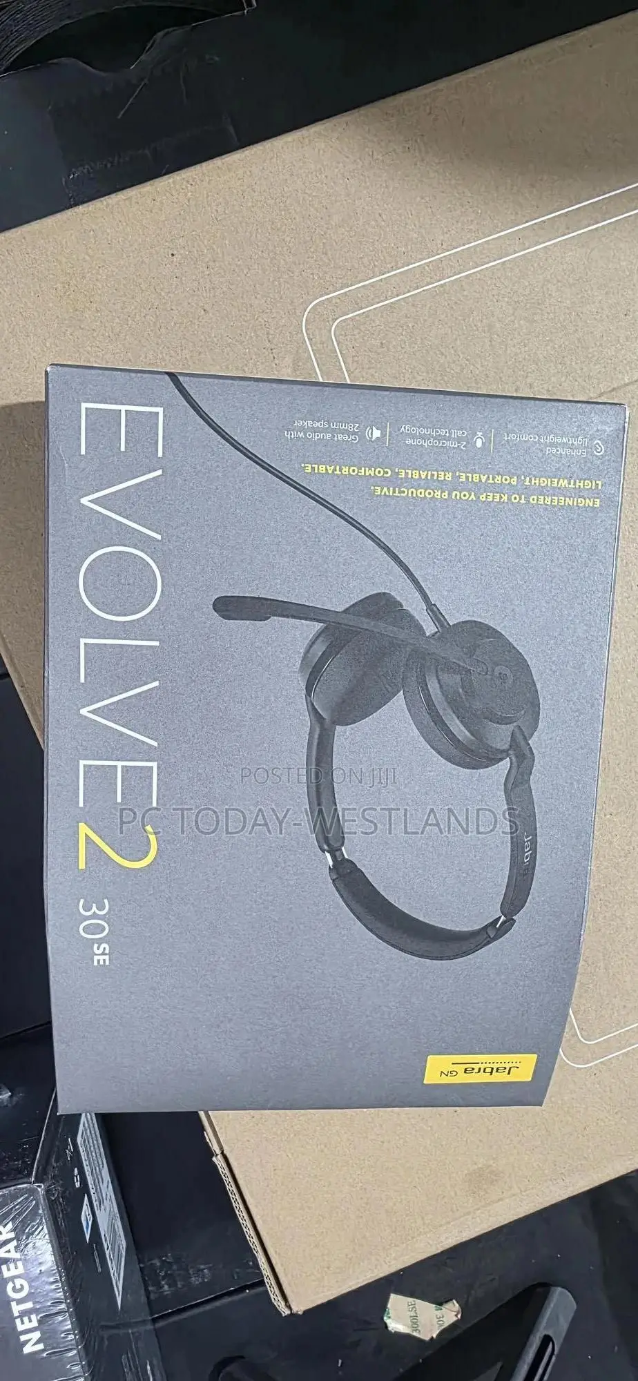 Jabra Evolve2 30 Se Stereo Usb-C/a Headset (Microsoft Teams)