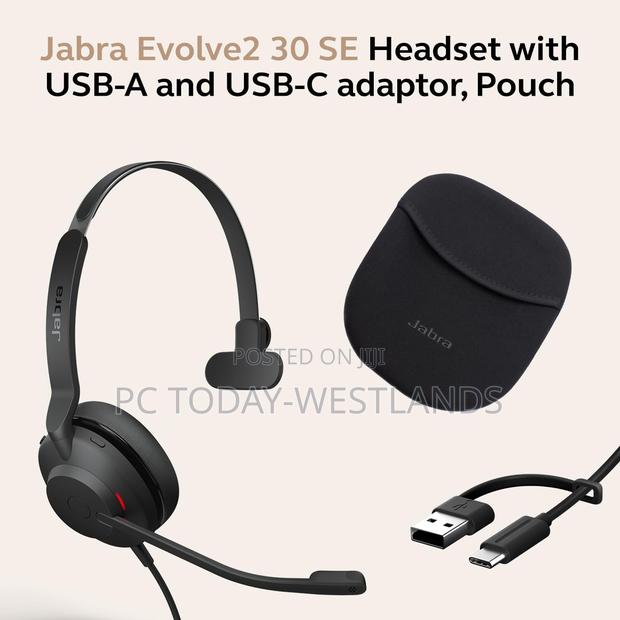Jabra Evolve2 30 Se Stereo Usb-C/a Headset (Microsoft Teams) - thumbnail 6