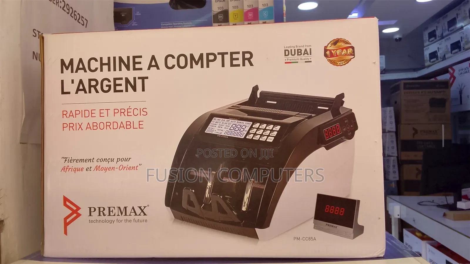 Primax Cc85a) Is a Heavy-Duty, Automatic Cash Counting and Machin