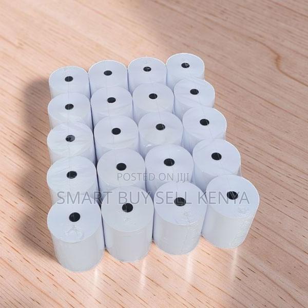 Office Supply 20 Pieces 80mm by 80mm by 13mm Thermal Paper Rolls