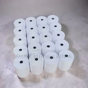 Shop Use Pack 20 Pieces 80mm by 80mm by 13mm Thermal Paper Rolls