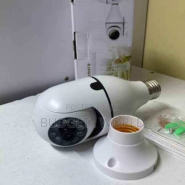 Home Surveillance E27 PTZ 360° Panoramic Wifi Bulb Cam
