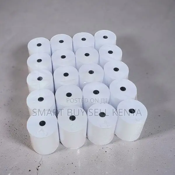 Business Pack 20 Pieces 80mm by 80mm by 13mm Thermal Paper Rolls