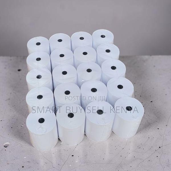 Fast Print Pack 20 Pieces 80mm by 80mm by 13mm Thermal Paper Rolls