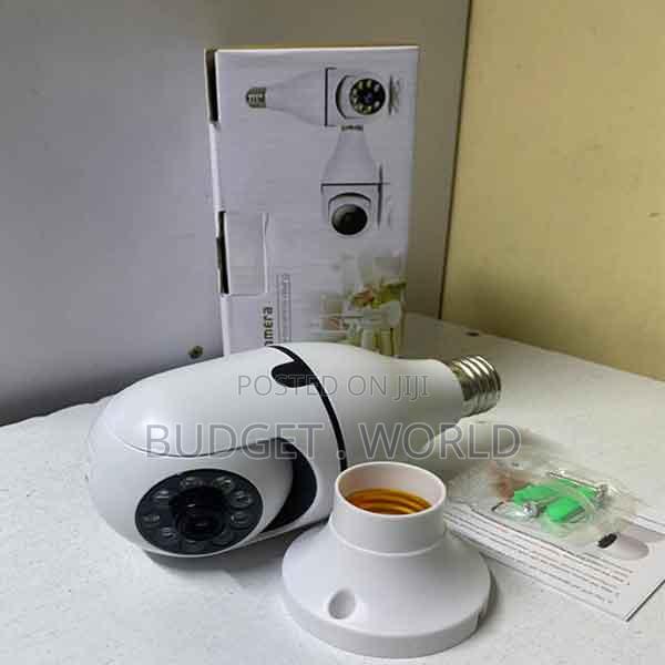 Remote Monitoring Panoramic E27 PTZ 360°For Home Surveillance